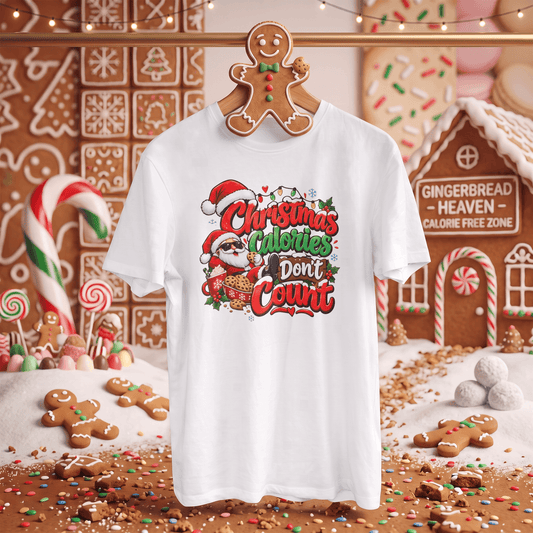 Christmas Calories Don't Count – Holiday T-Shirt