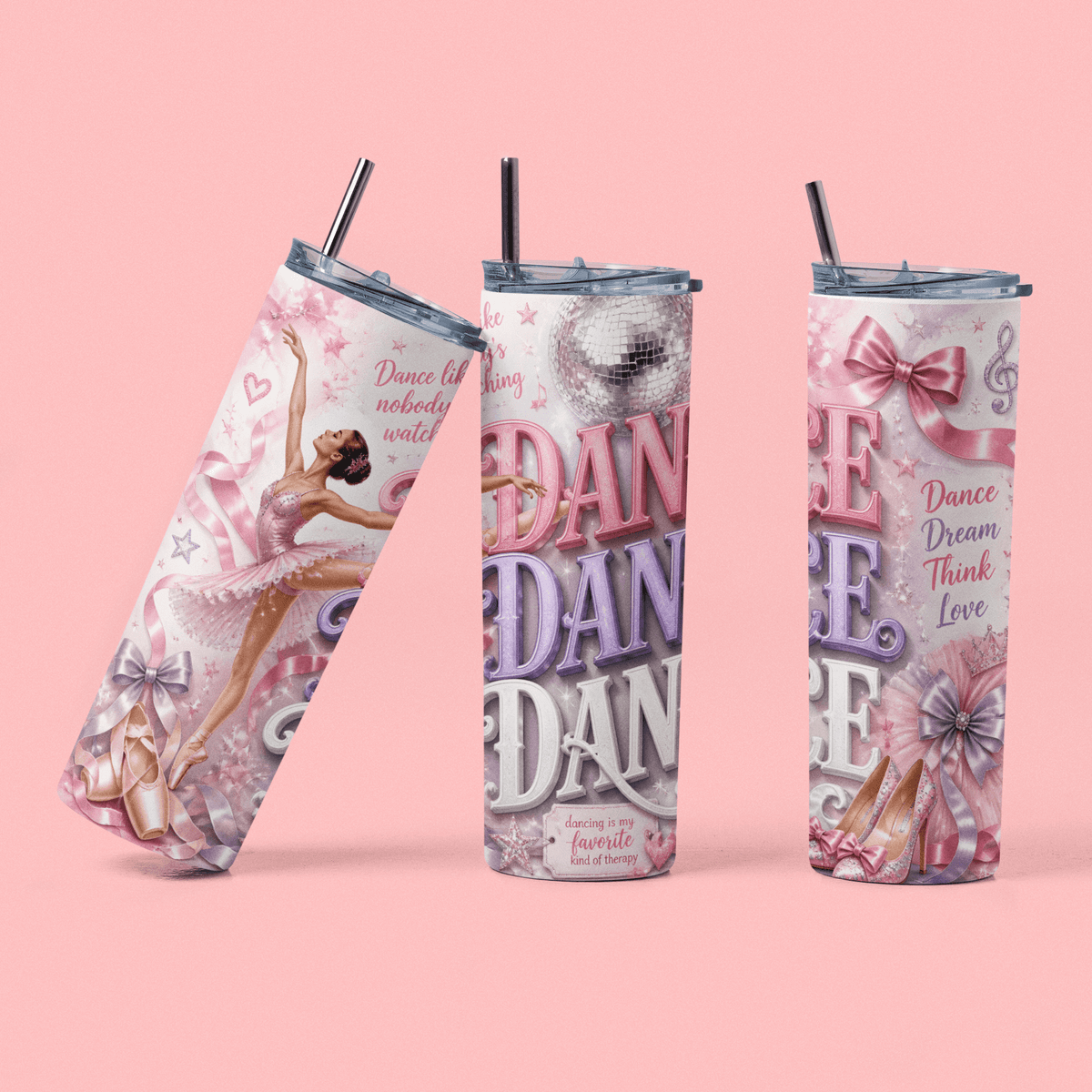 Dance Like Nobody's Watching – Dancing Is My Therapy Tumbler