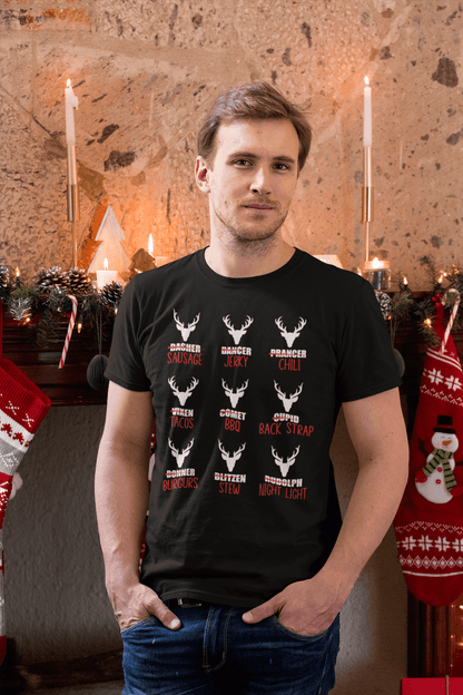 Reindeer Menu - Unisex T-Shirt