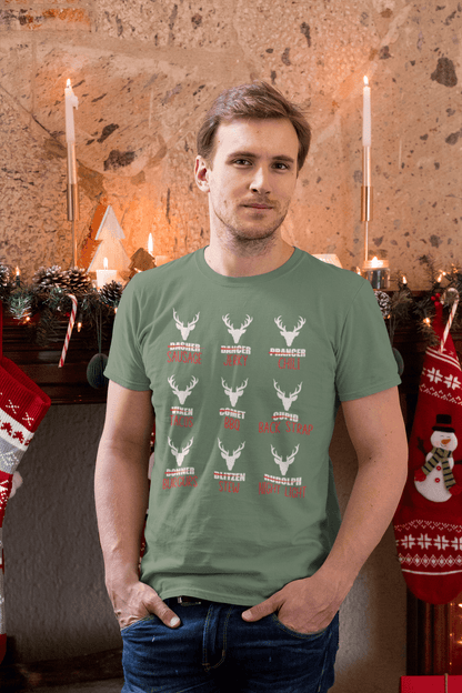 Reindeer Menu - Unisex T-Shirt