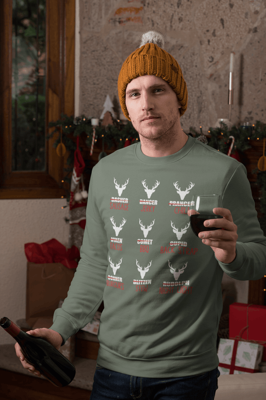 Reindeer Menu - Sweatshirt