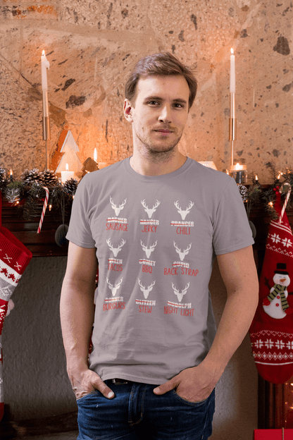 Reindeer Menu - Unisex T-Shirt