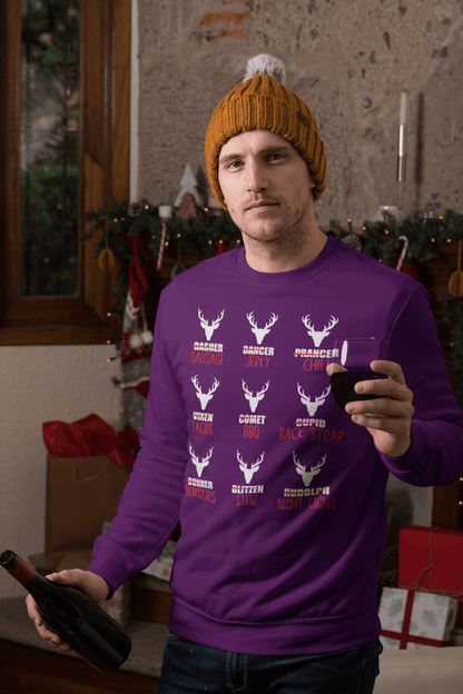 Reindeer Menu - Sweatshirt