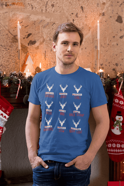 Reindeer Menu - Unisex T-Shirt