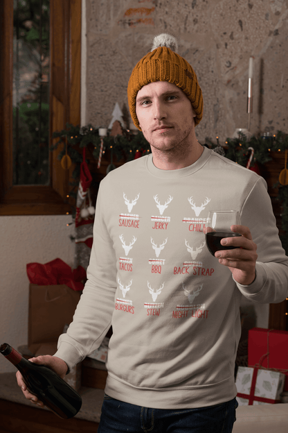Reindeer Menu - Sweatshirt