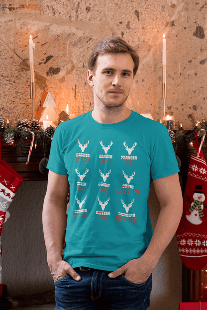 Reindeer Menu - Unisex T-Shirt