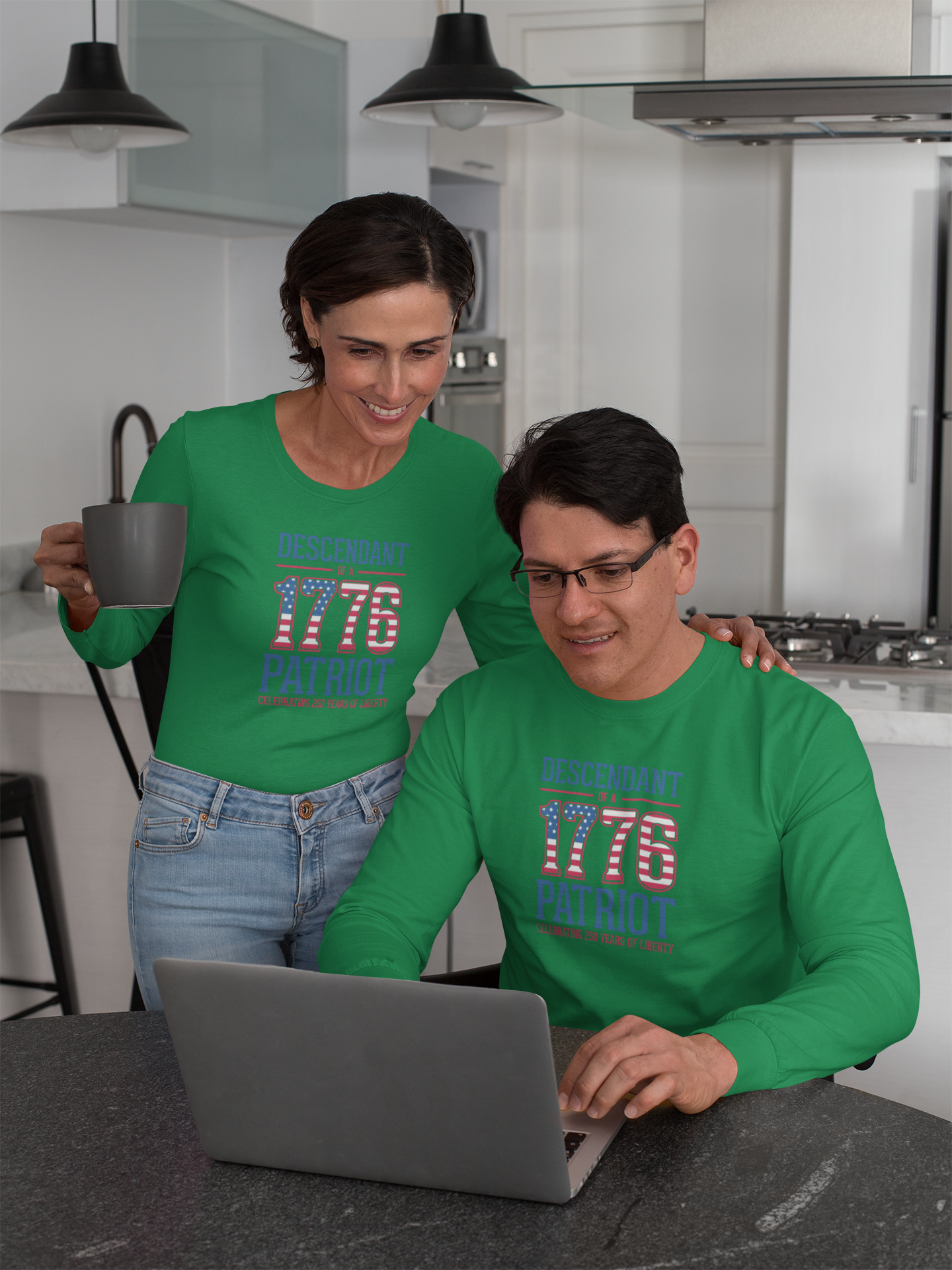 Descendant of 1776: Legacy of Liberty Tee  - Long Sleeve