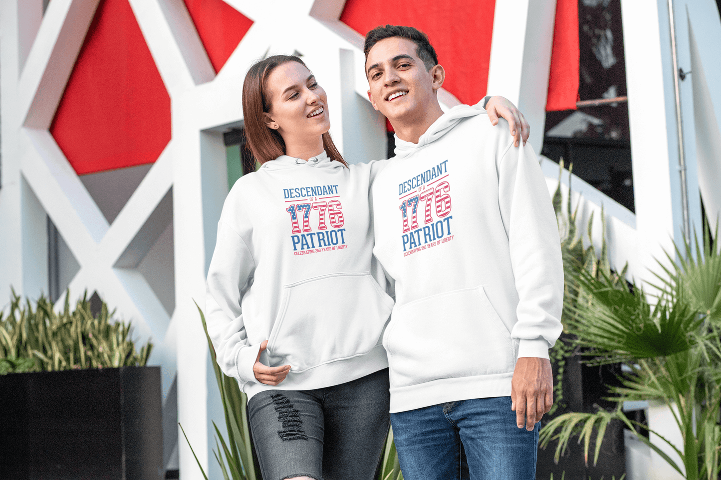 Descendant of 1776: Legacy of Liberty Tee – Hoodie