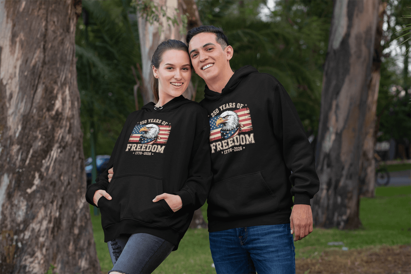 Freedom Unbroken: 250 Years Strong – Hoodie