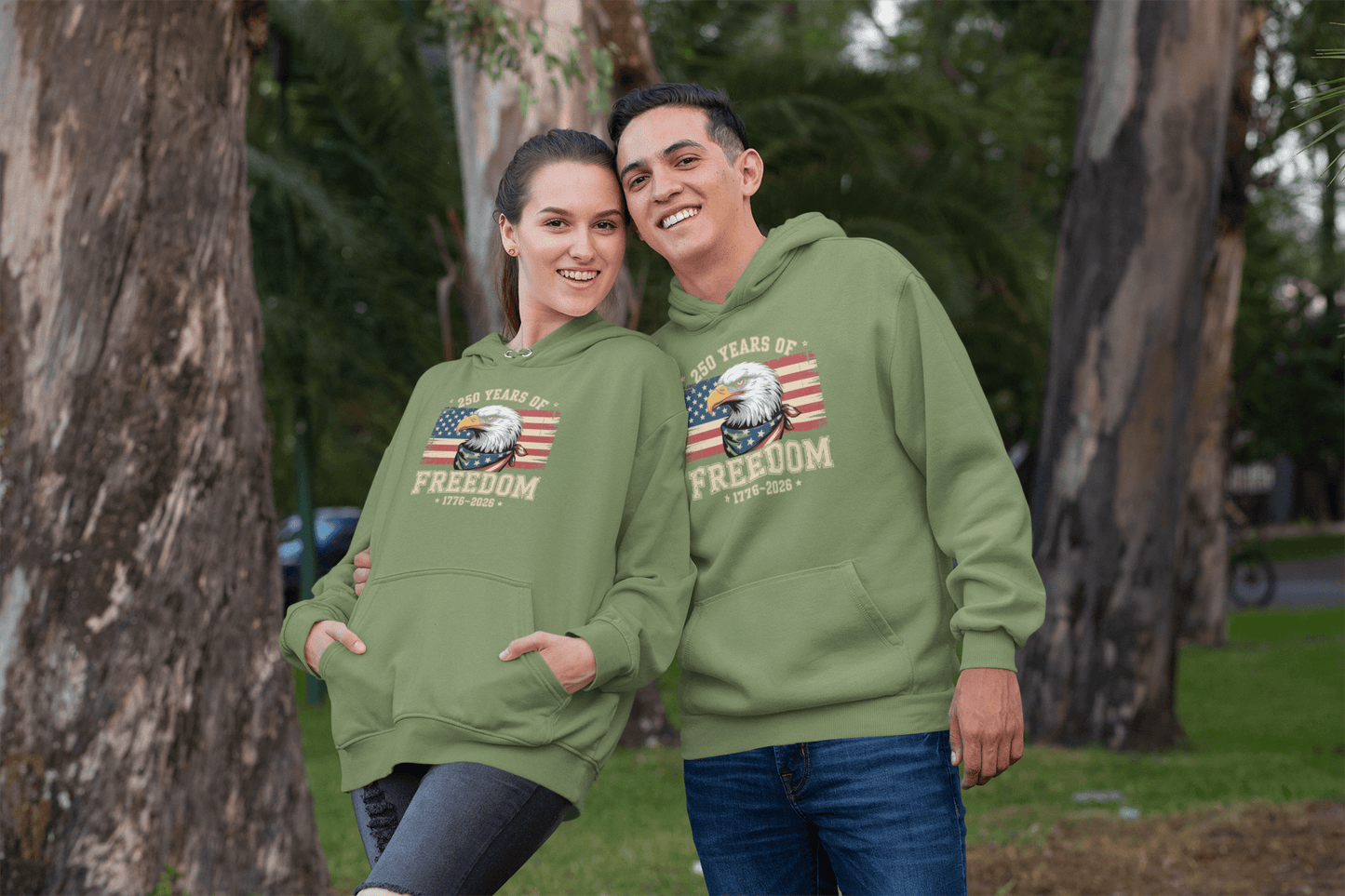 Freedom Unbroken: 250 Years Strong – Hoodie