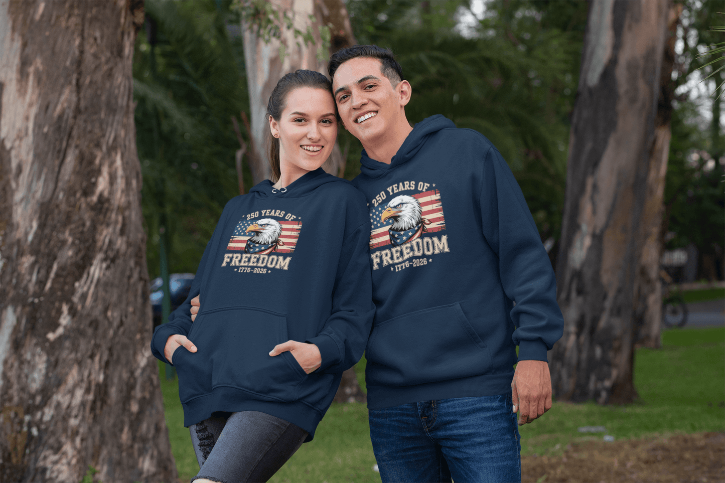 Freedom Unbroken: 250 Years Strong – Hoodie
