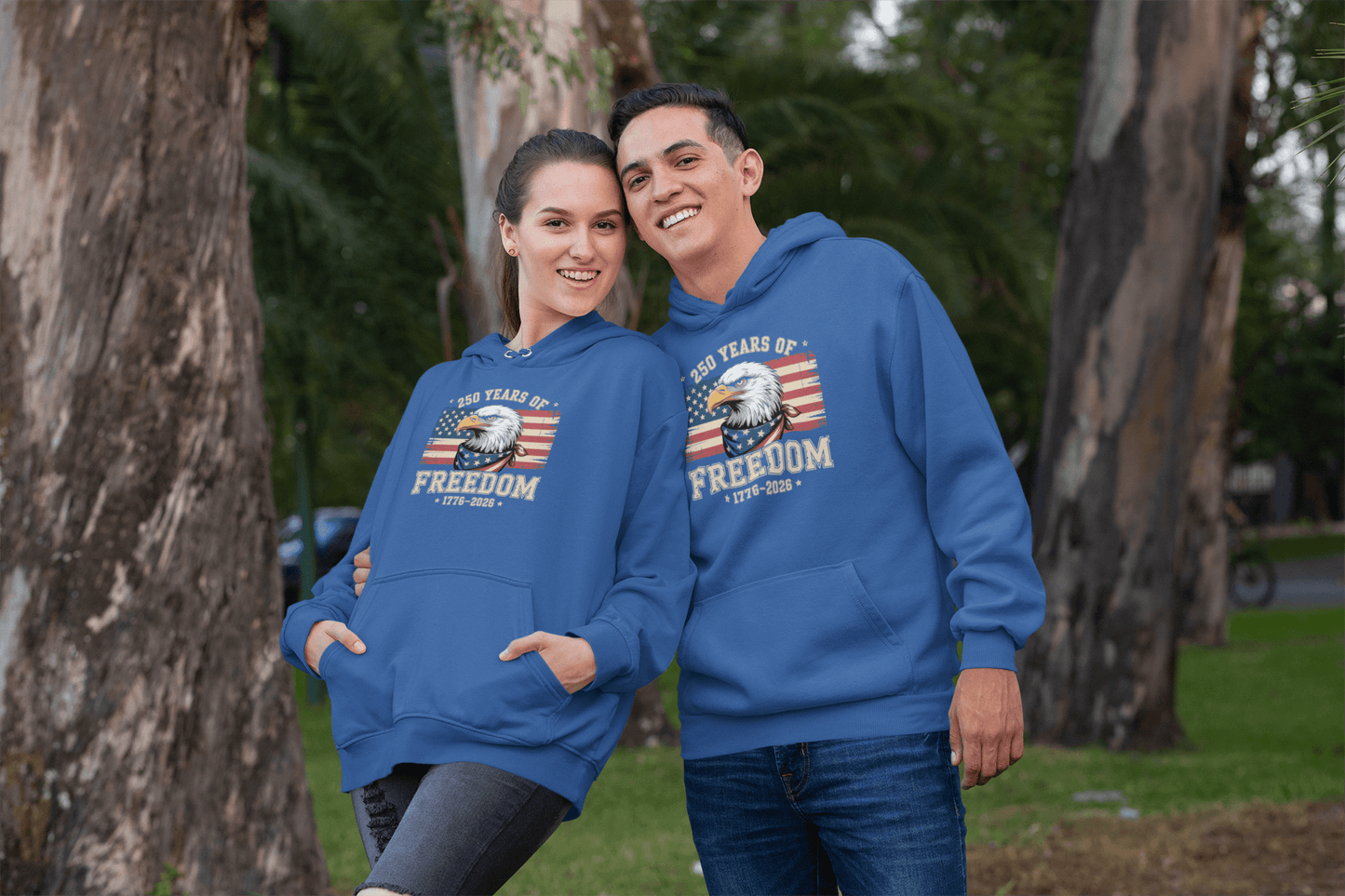 Freedom Unbroken: 250 Years Strong – Hoodie