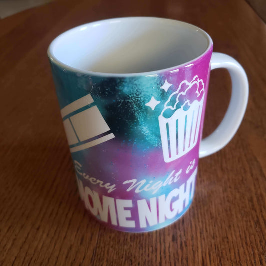 Every Night is Movie Night - 15 Oz Coffee Mug