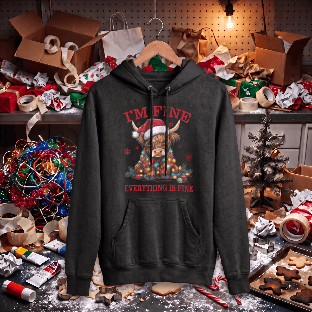 I'm Fine... Everything Is Fine - Hoodie
