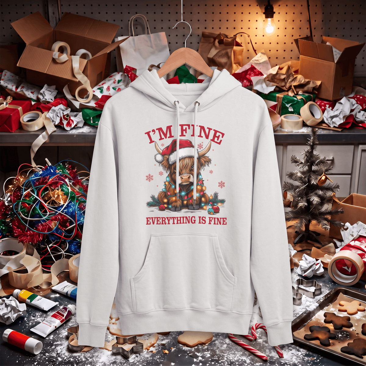 I'm Fine... Everything Is Fine - Hoodie