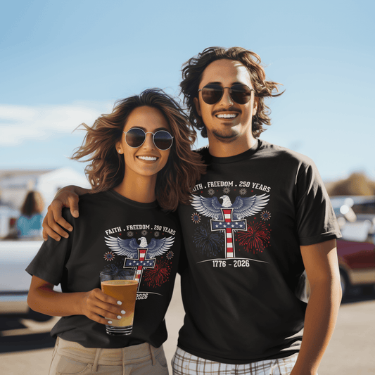 Faith & Freedom: 250 Years Under God - Tee