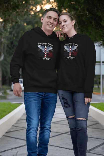 Faith & Freedom: 250 Years Under God – Hoodie