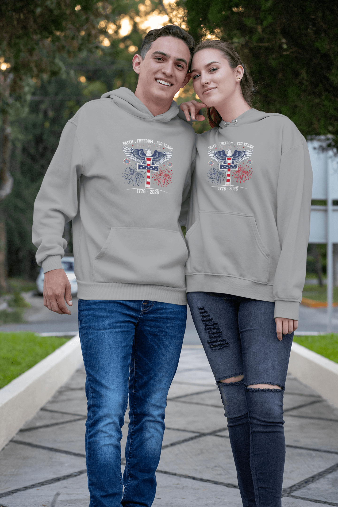 Faith & Freedom: 250 Years Under God – Hoodie