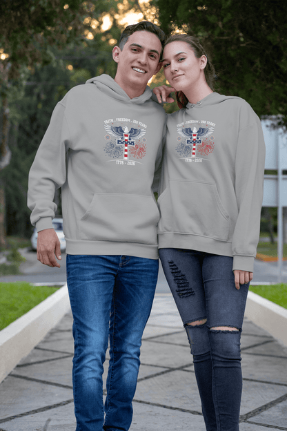 Faith & Freedom: 250 Years Under God – Hoodie