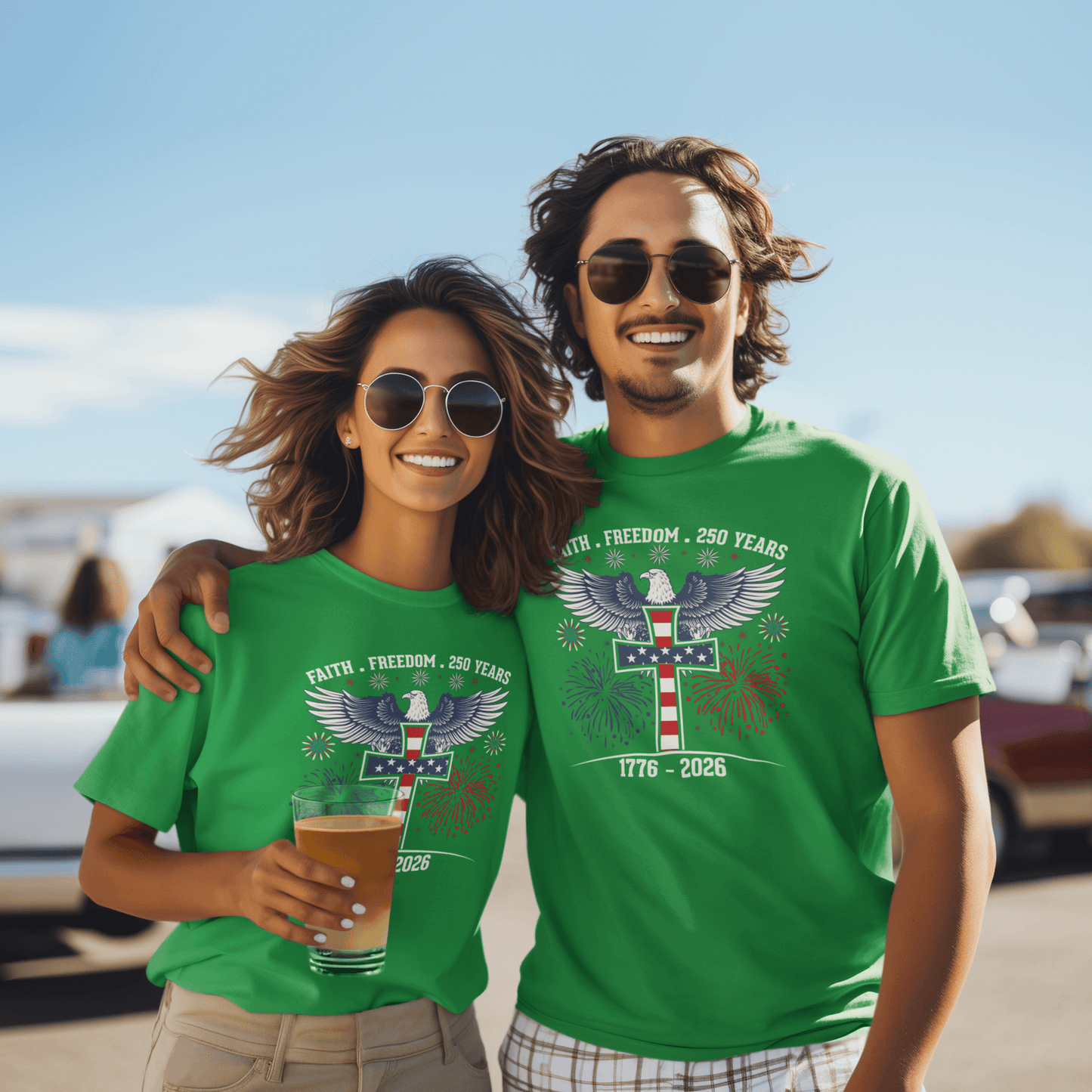 Faith & Freedom: 250 Years Under God - Tee