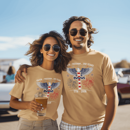 Faith & Freedom: 250 Years Under God - Tee