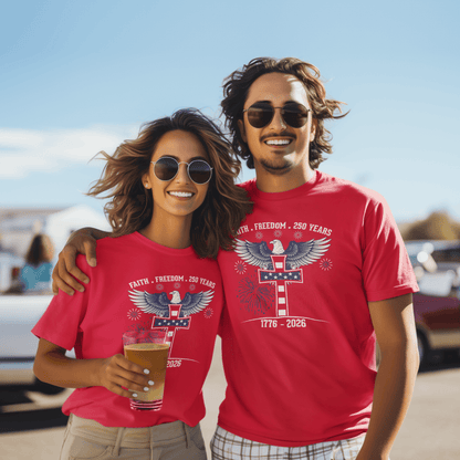 Faith & Freedom: 250 Years Under God - Tee