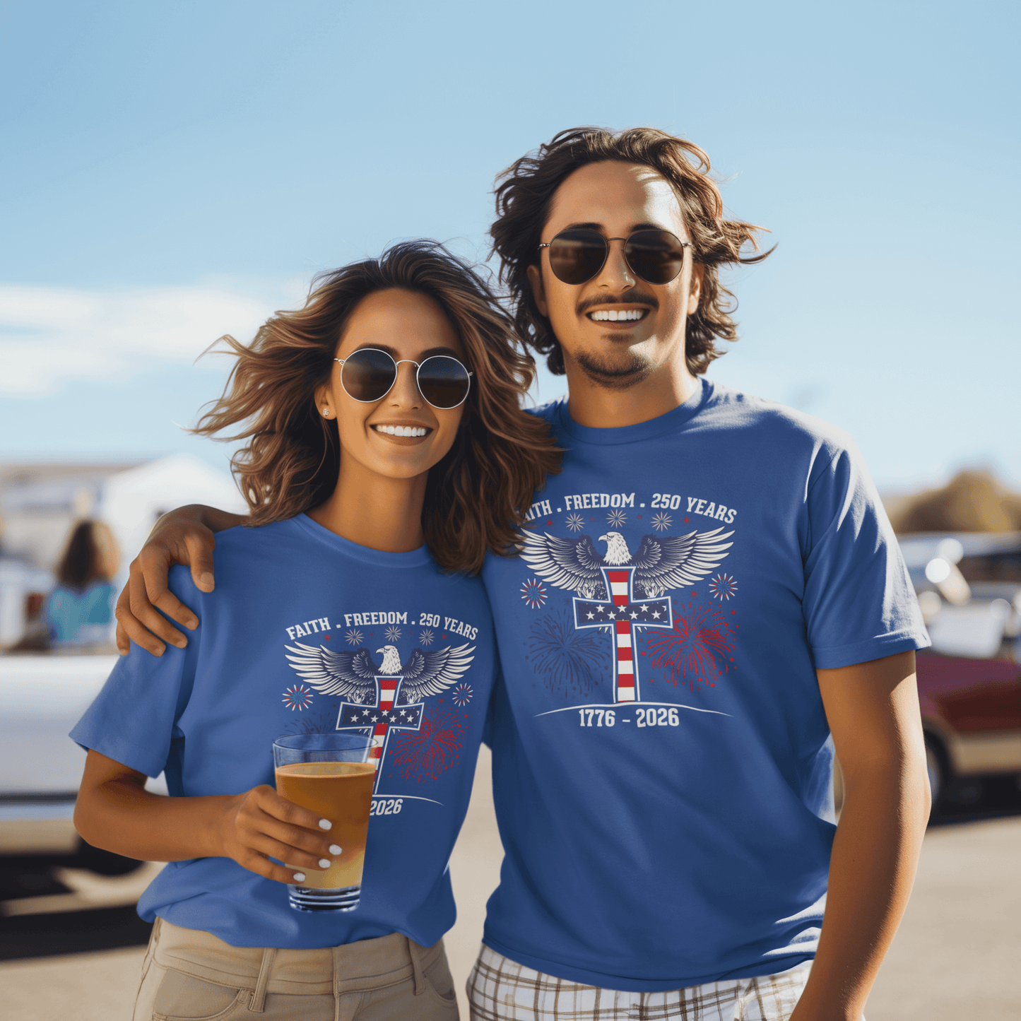 Faith & Freedom: 250 Years Under God - Tee