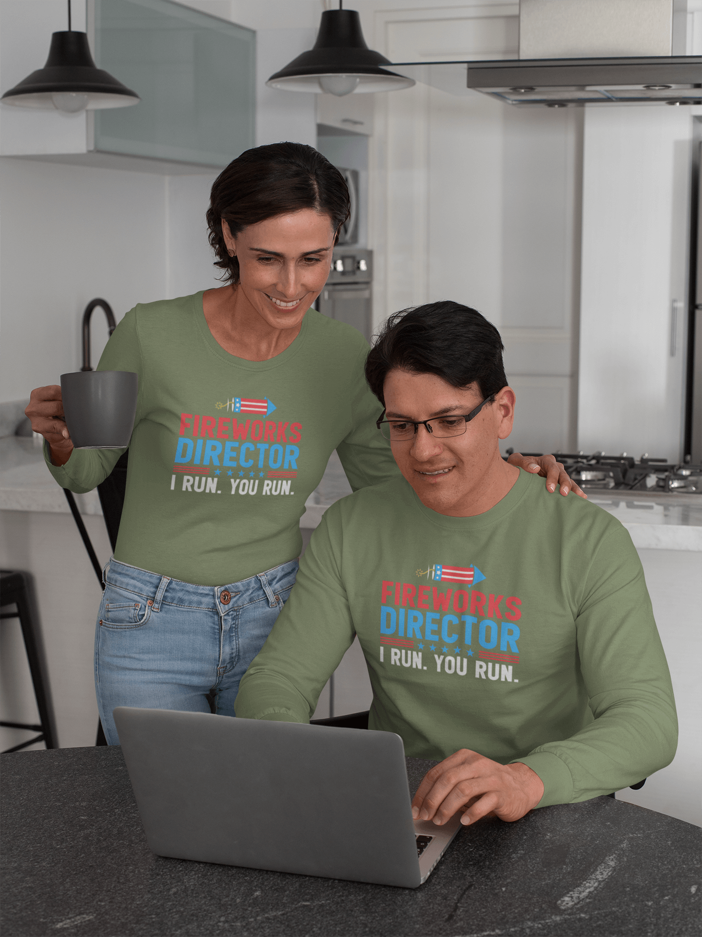 Fireworks Director – I Run. You Run. - Long Sleeve