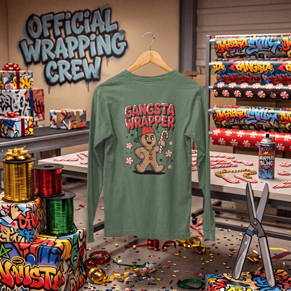 Gangsta Wrapper – Long Sleeve T-Shirt