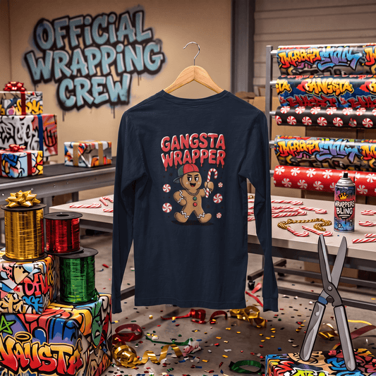 Gangsta Wrapper – Long Sleeve T-Shirt
