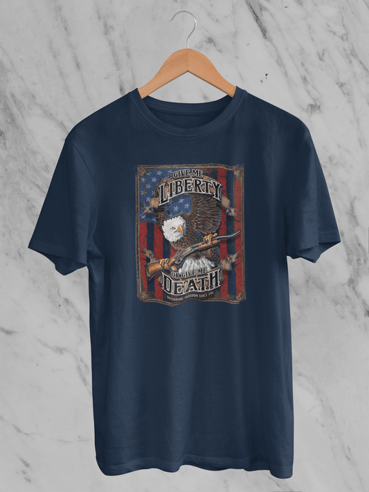 Liberty or Death American Eagle -  T-Shirt