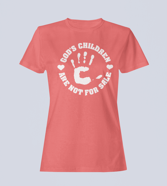 God's Children Are Not For Sale - Ladies - T-Shirt