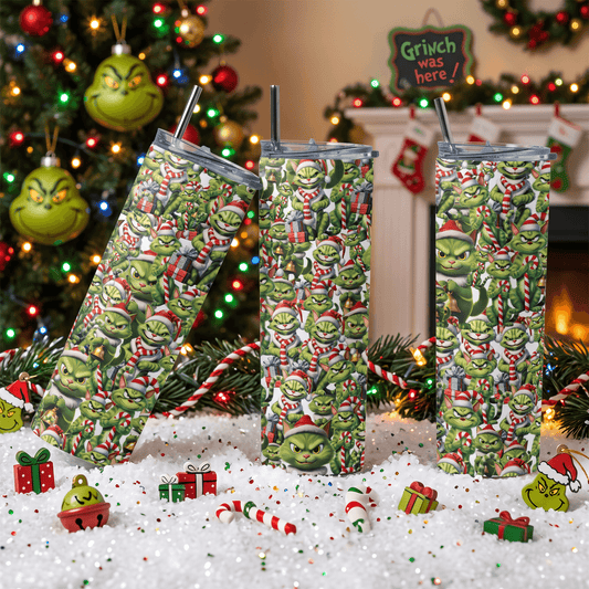 Grinch Cats - 20 Oz Tumbler