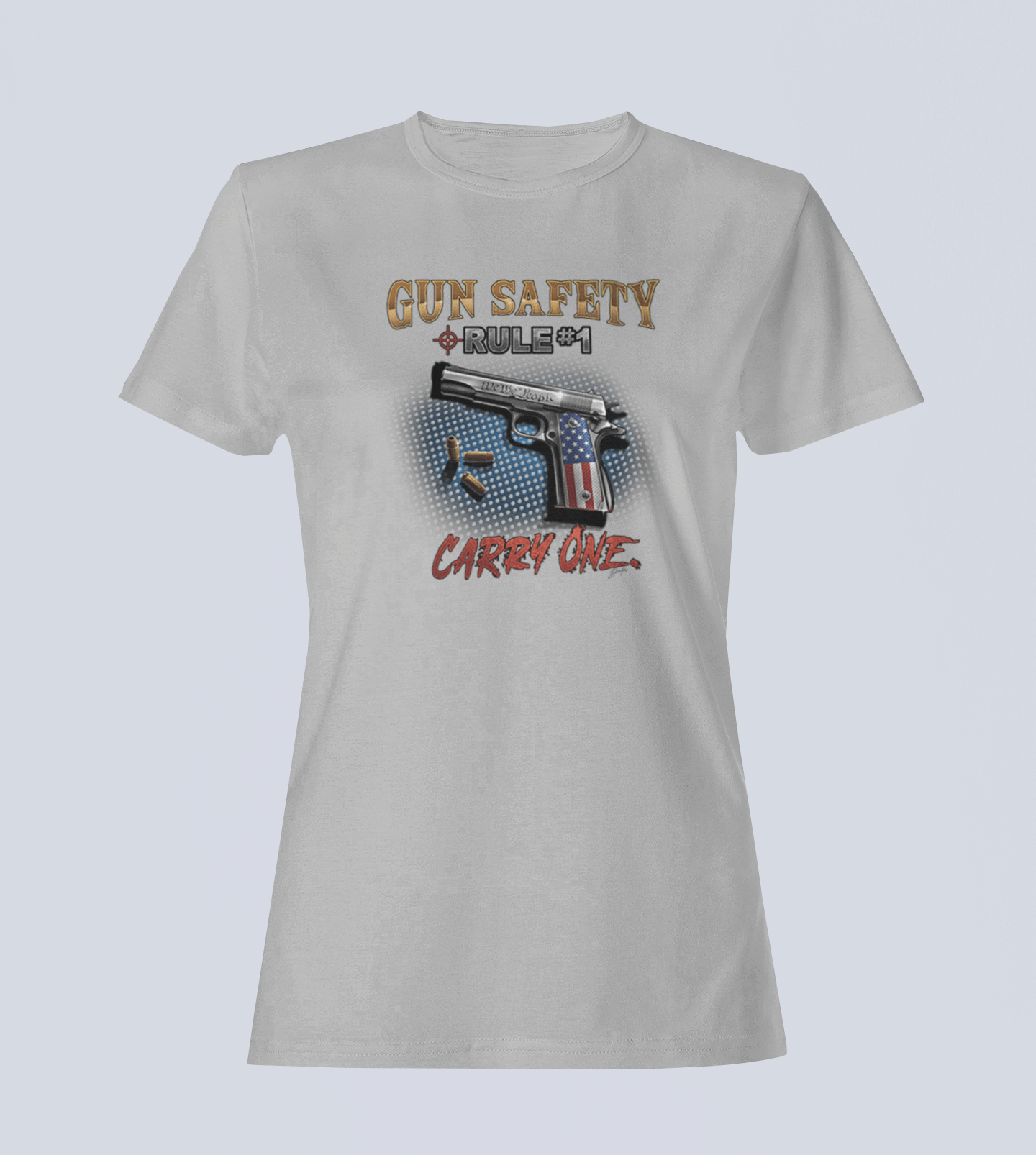 Gun Safety Rule #1: Carry One T-Shirt - Ladies