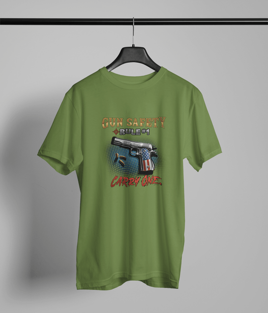 Gun Safety Rule #1: Carry One T-Shirt