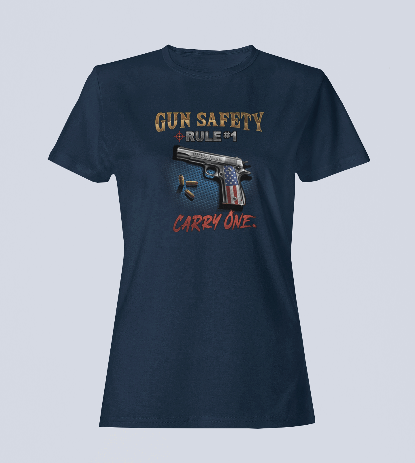 Gun Safety Rule #1: Carry One T-Shirt - Ladies