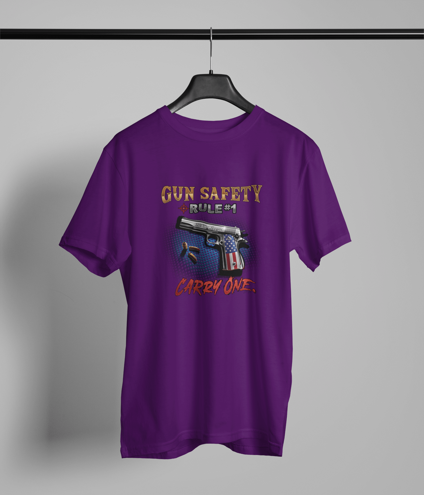 Gun Safety Rule #1: Carry One T-Shirt