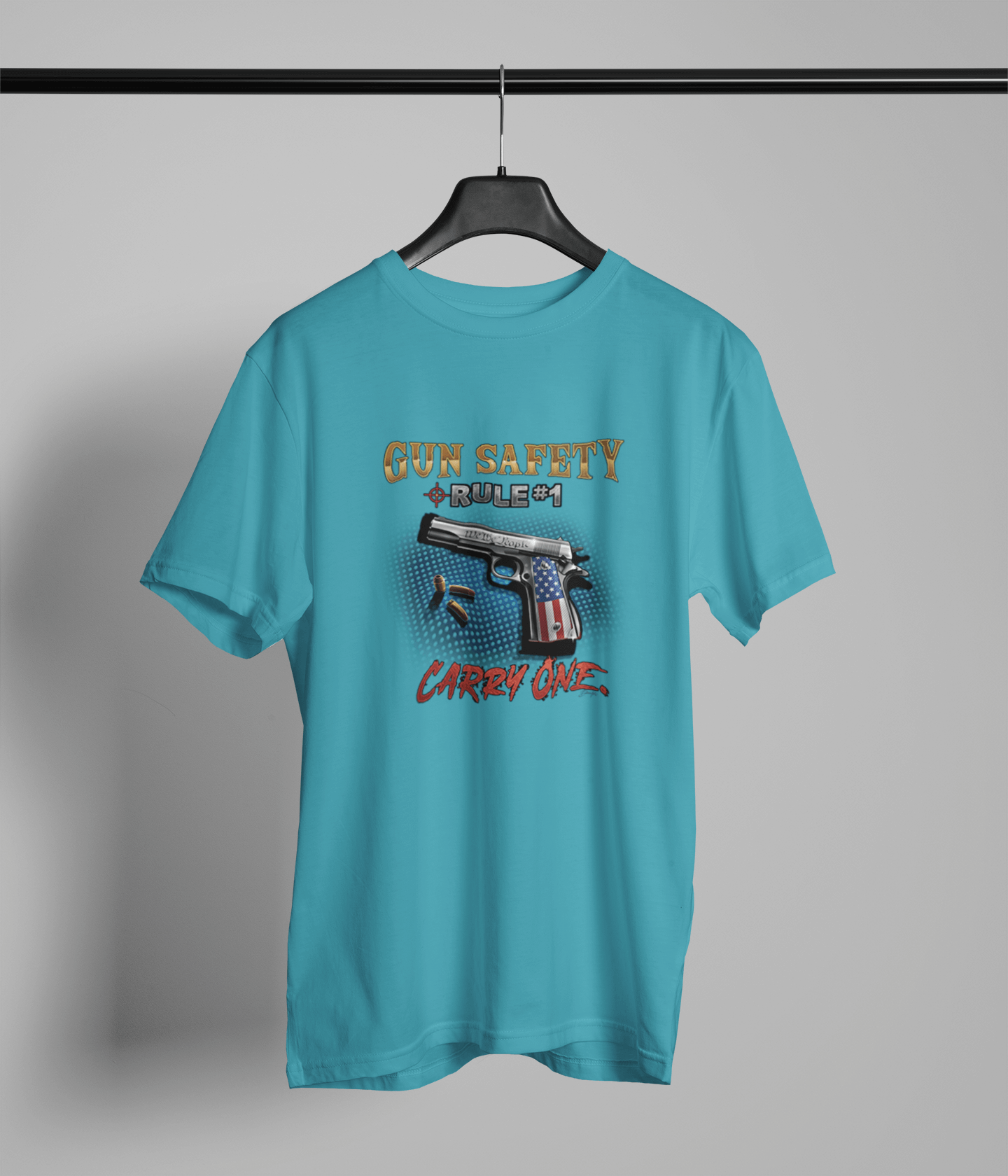 Gun Safety Rule #1: Carry One T-Shirt