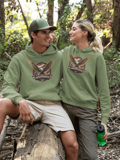 Home of the Brave: America 250 Crest – Hoodie