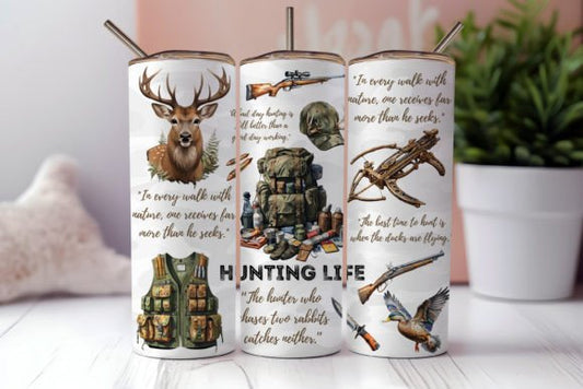 Hunting Life - 20 Oz Tumbler