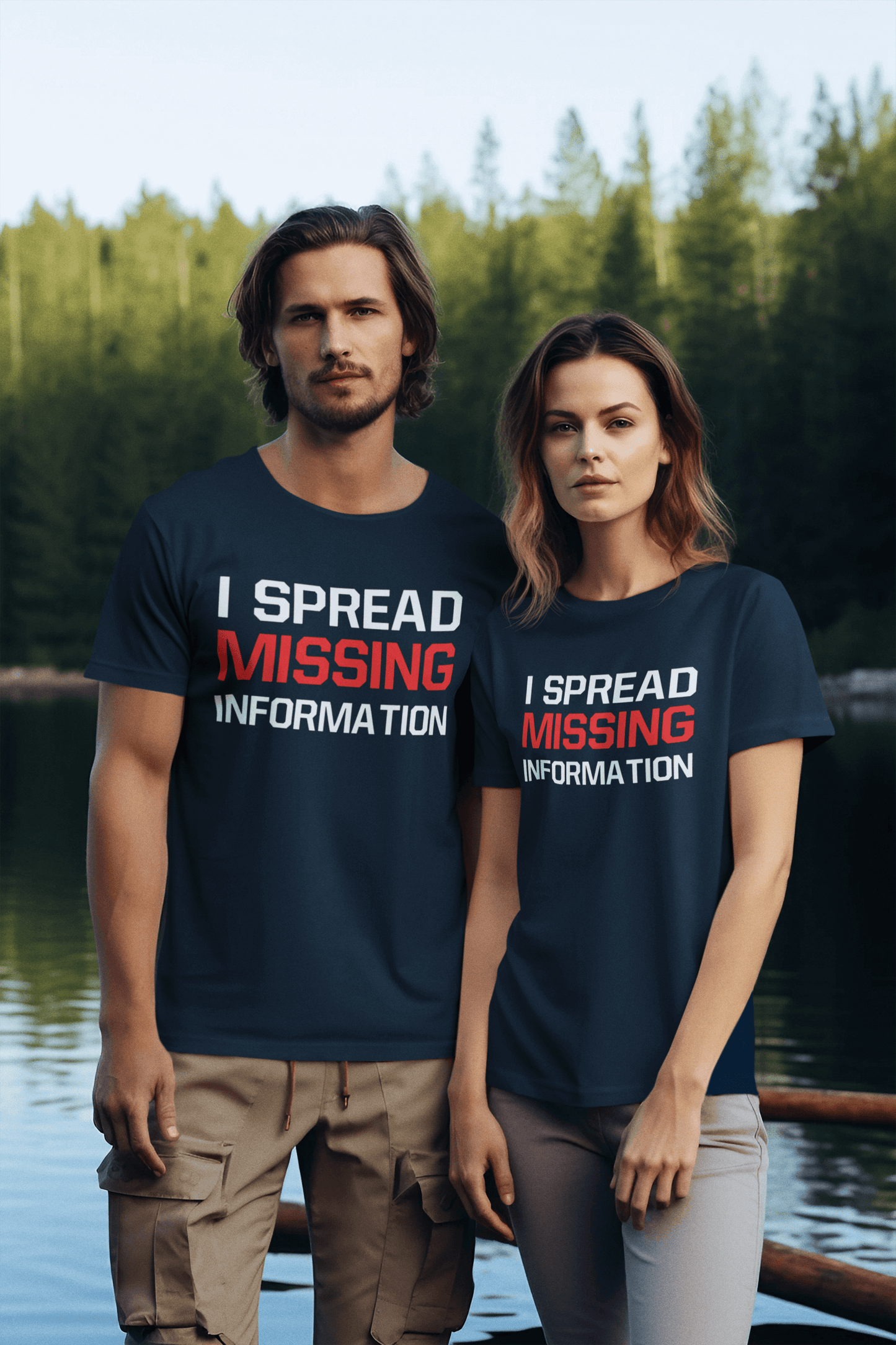 I Spread MISSING Information - T-Shirt