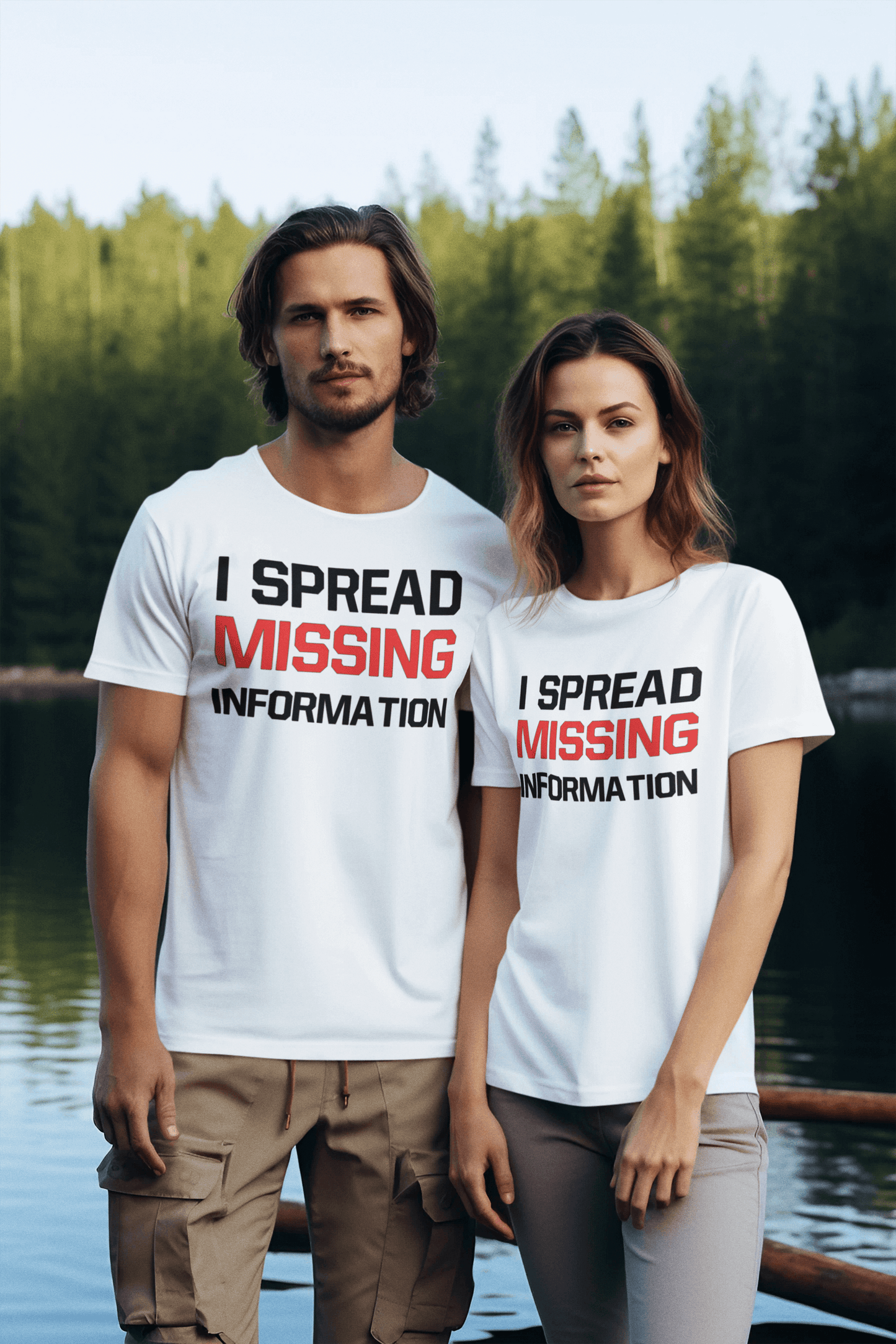 I Spread MISSING Information - T-Shirt