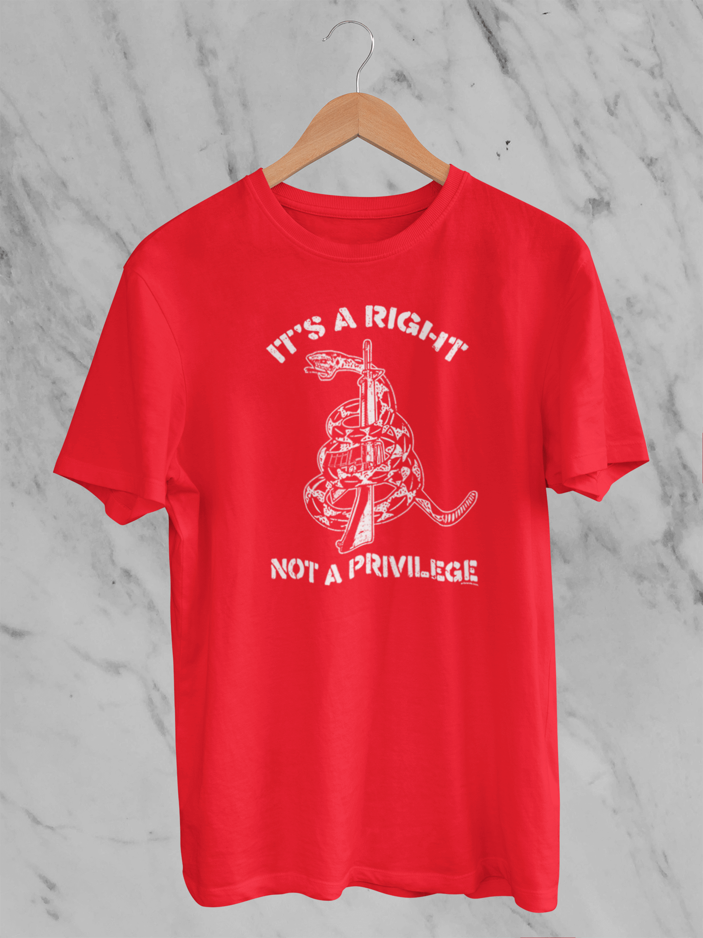 It's a Right, Not a Privilege - T-Shirt - Unisex Classic