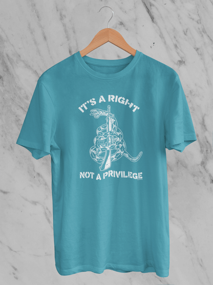 It's a Right, Not a Privilege - T-Shirt - Unisex Classic