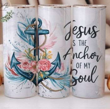 Jesus: Anchor to My Soul - 20 Oz Tumbler