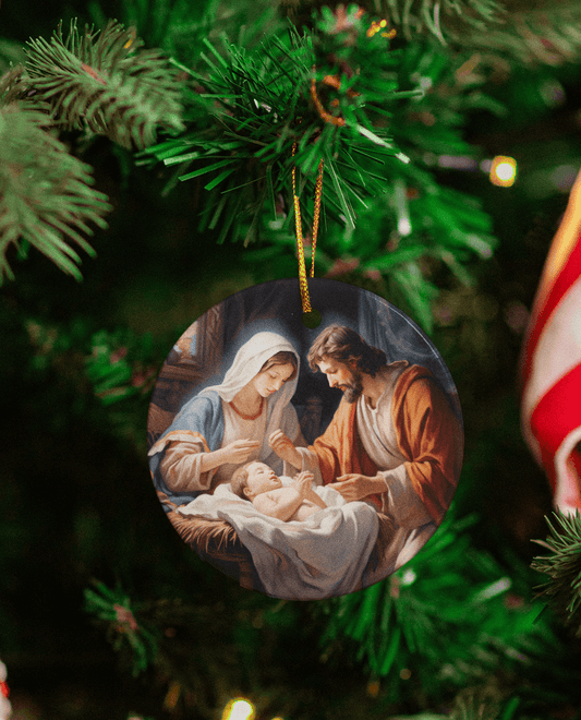 Sacred Christmas Blessings Ornaments (8 designs)