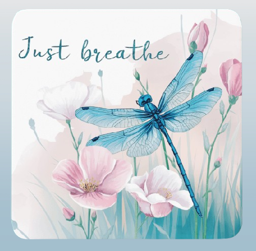 Just Breathe - Coaster