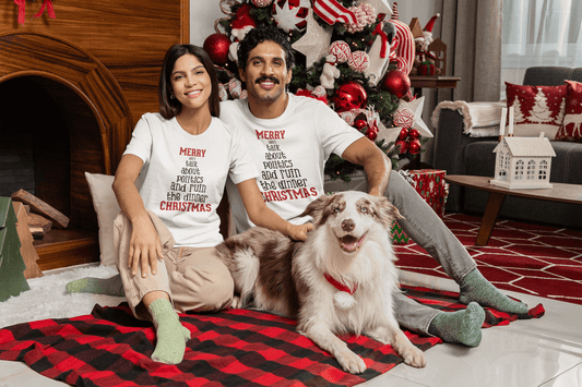 Merry Let's Talk About Politics - Unisex T-Shirt