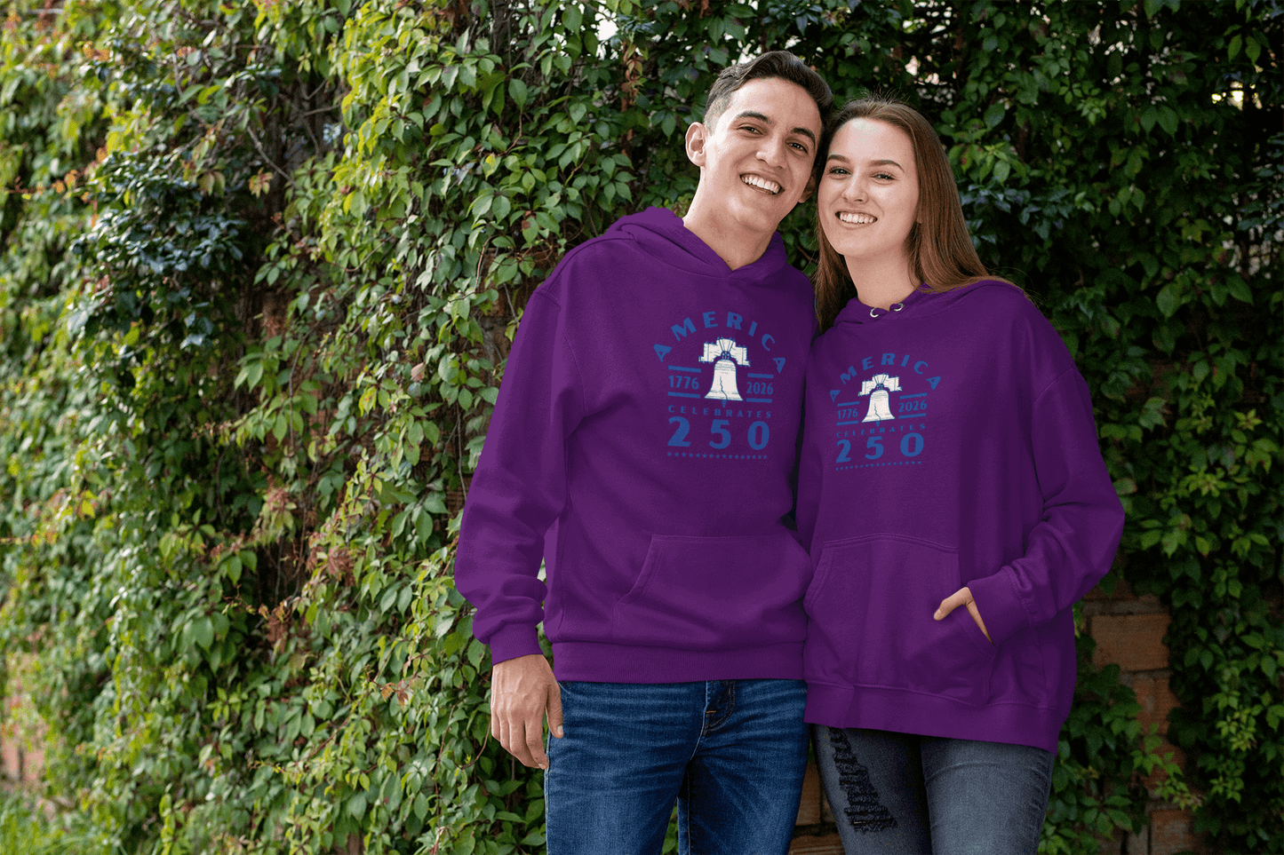 Liberty Rings: America Celebrates 250 – Hoodie