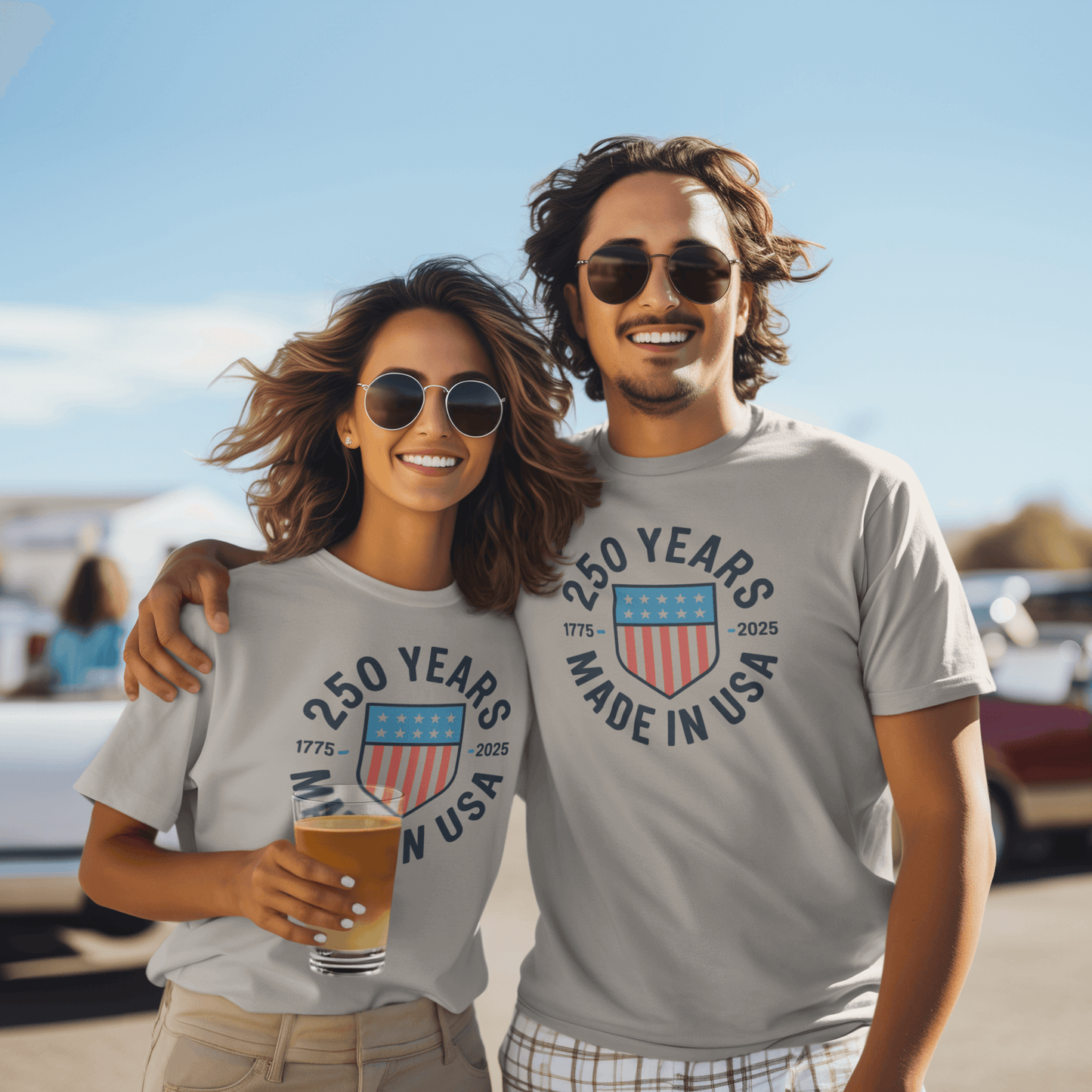 Made in the USA: 250-Year Heritage Shield - Tee